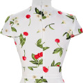 Grace Karin 17 Patterns Cap Sleeve Printed Cherry Cotton Retro Vintage Pinup Dress CL007597-16